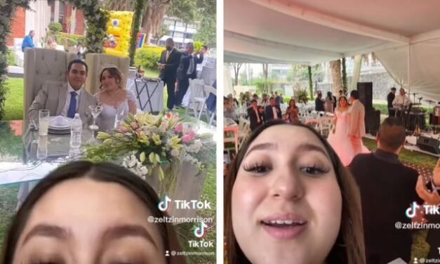 VIDEO: Mujer se disculpa luego de festejar su boda mientras velaban a ‘Chabelo’