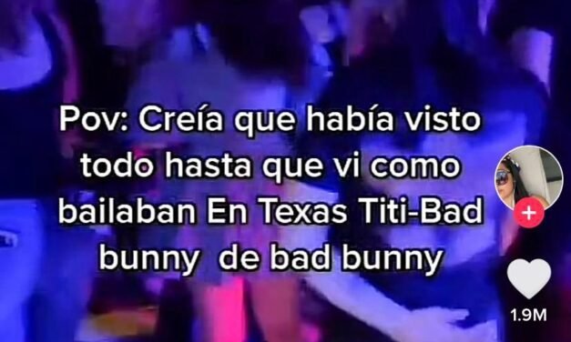Joven capta a personas bailando de una manera muy extraña ‘titi me pregunto’ de Bad Bunny en Texas