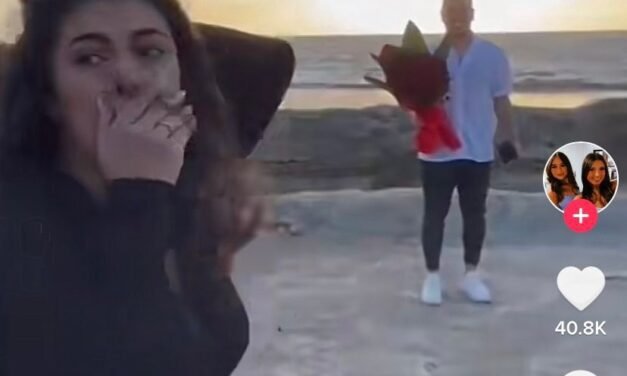 VIDEO: Novio simula secuestrar a su novia para pedirle matrimonio