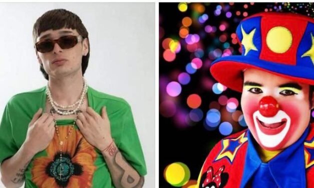 Niños en una fiesta infantil piden al payaso canciones de Peso Pluma