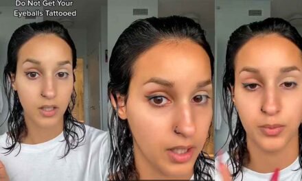 VIDEO: Mujer se delineó el ojo a sus 19 años y ahora muestra el por qué se arrepiente