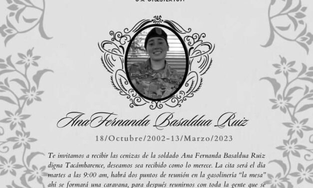 Llegan a Michoacán cenizas de soldado hallada sin vida en base militar de Fort Hood, Texas