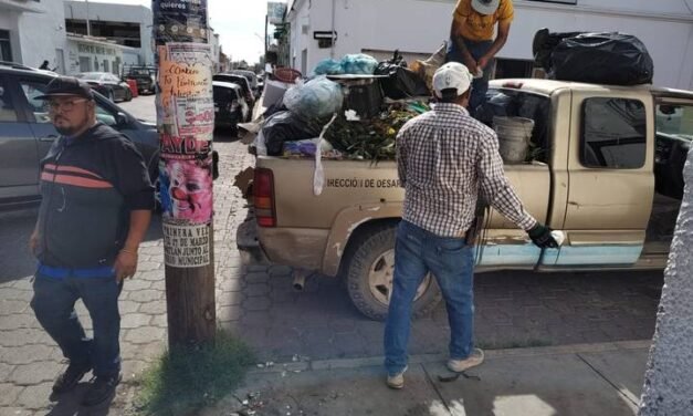 En Canatlán camiones recolectores de basura doblarán turnos