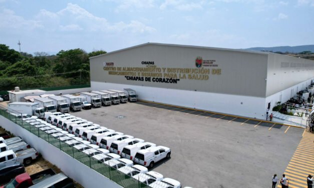 Gobierno de Chiapas inaugura Centro de Almacenamiento y Distribución de Medicamentos