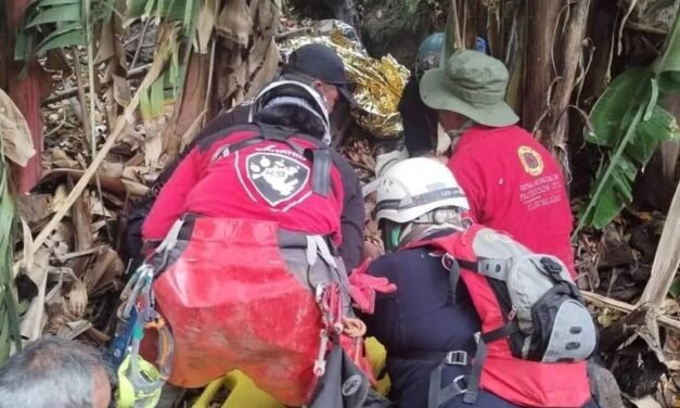 Turista que estuvo perdida varios días en las grutas de Tolantongo, Hidalgo es rescatada