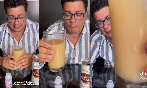 VIDEO: Internautas hacen experimento de combinar Yakult con cerveza