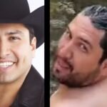 Julión Álvarez es captado bañándose en un río