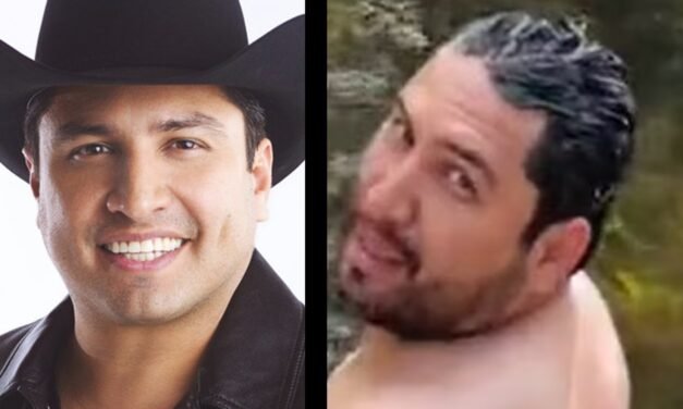 Julión Álvarez es captado bañándose en un río