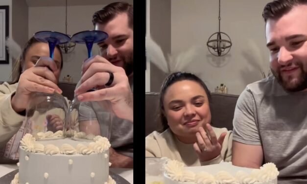 VIDEO: Pastelería arruina la revelación de genero de una pareja
