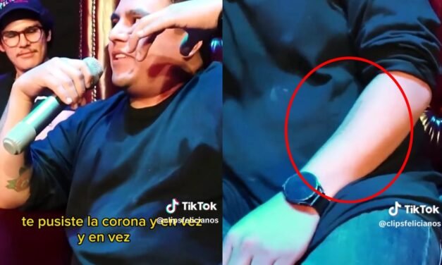 VIDEO: Joven se tatúa su CURP y al final se dio cuenta que esta mal escrito