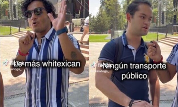 VIDEO: Influencer exhibe a los estudiantes más ‘Whitexican’