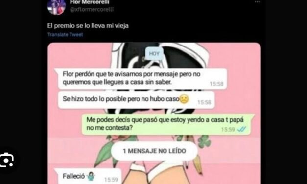 Joven comparte cómo se entero de la muerte de su padre y se volvio viral