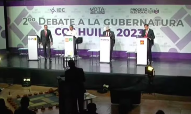 Señalamientos y ataques, presentes en segundo debate en Coahuila