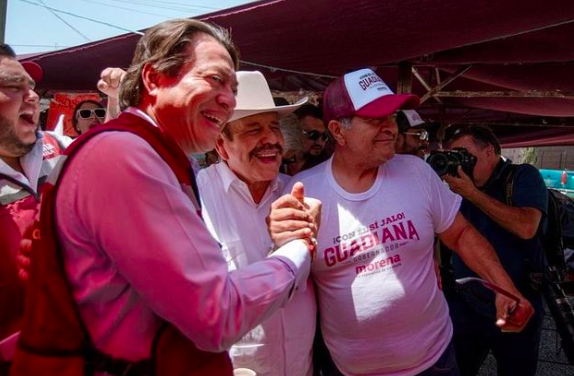 La transparencia se va a lograr con Morena: Guadiana en su recorrido por El Álamo