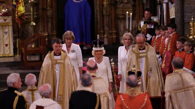 Camila es coronada como reina del Reino Unido
