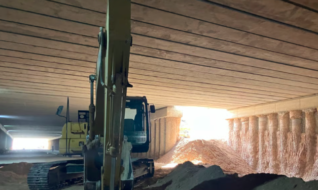 Sistema Vial 4 Caminos de Torreón registra 84% de avance; Paso Villa Florida está al 58%