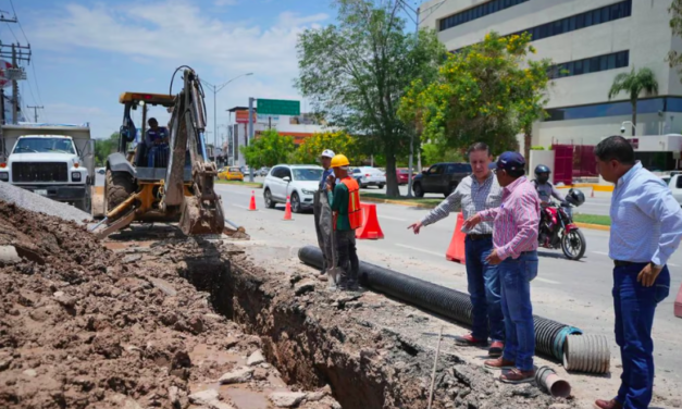 SIMAS Torreón supervisa avance en rehabilitación de colectores tras lluvias
