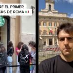 VIDEO: Abren primera sucursal de Starbucks en Roma