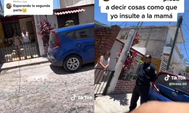 VIDEO: Joven es amenazada por sus vecinos por estacionarse frente a su casa