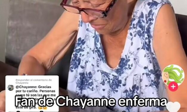 Chayanne le responde a abuelita con cáncer y así fue su reacción