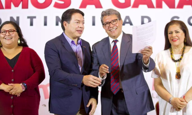Ricardo Monreal se registra como precandidato de Morena