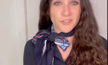 VIDEO: Azafata revela la razón por la que bebe café o té en el avión