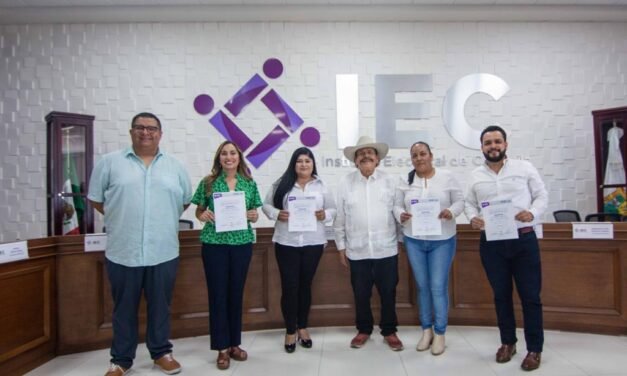 Entrega el Instituto Electoral de Coahuila constancias de mayoría a quienes integrarán la bancada de Morena en la próxima Legislatura 