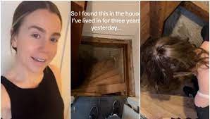 VIDEO: Joven descubre escaleras secretas que llevan hacia una habitación oculta en su casa