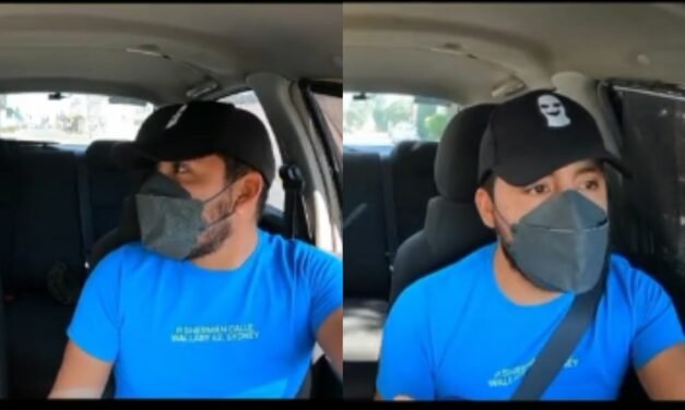 VIDEO: Taxista regresa celular a pasajera y ella le reclama