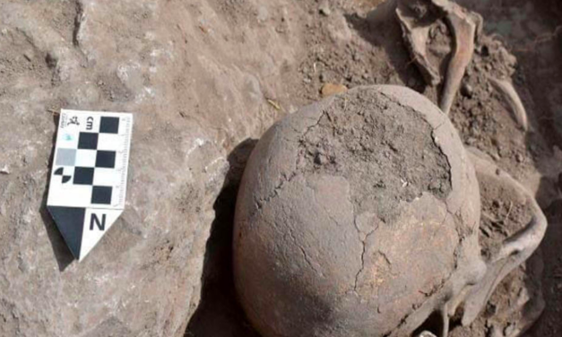 Descubren entierro colectivo único en la Zona Arqueológica de La Ferrería en Durango