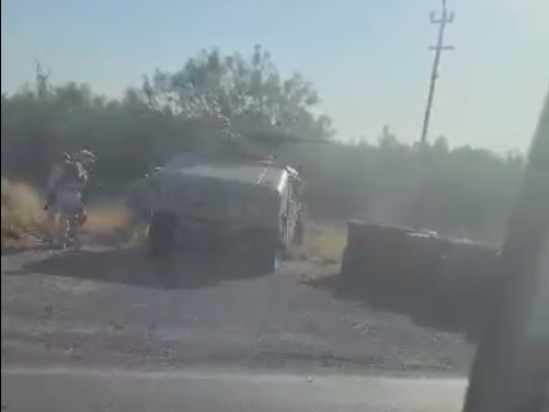 VIDEOS: Enfrentamiento armado en los límites de Coahuila y Tamaulipas deja un policía muerto y dos heridos