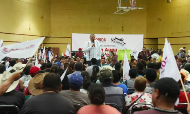 Adán Augusto López encabeza asambleas populares en La Laguna