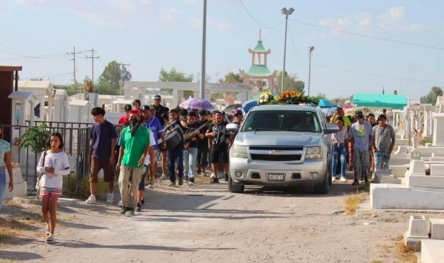 Emotiva despedida a Martín Alexis Briceño Muñiz en San Pedro, Coahuila