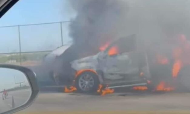 Reynosa amanece con bloqueo de carretera a Matamoros y enfrentamiento