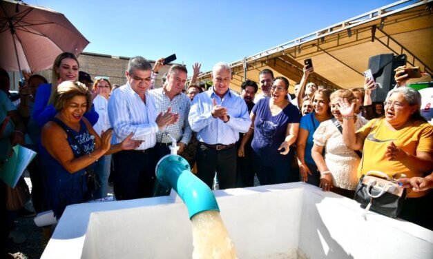 Inauguración del pozo de agua «La Fe» en Torreón beneficiará a 30 mil habitantes