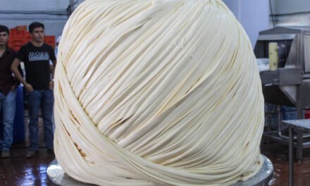 En Hidalgo está el queso más grande el mundo y pesa 775 kg