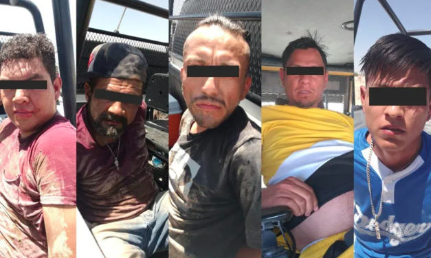 Detienen a 5 individuos que intentaron privar de la libertad a un hombre en Gómez Palacio