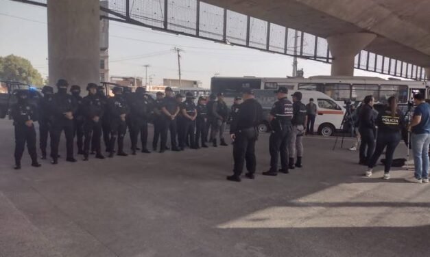 En Toluca aumentan seguridad en Tren Interurbano tras riña que dejó un hombre apuñalado