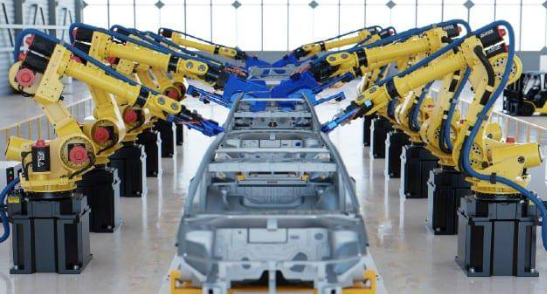 Automatización en la industria automotriz de Coahuila, producción robotizada de radiadores para la Tesla CyberTruck