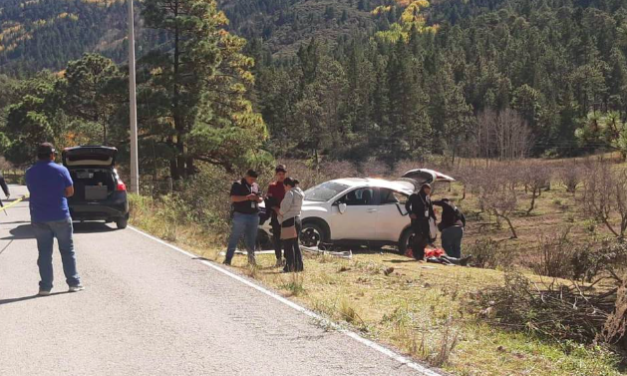 Trágico accidente con volcadura causa la muerte de un joven en Arteaga, Coahuila