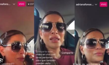 Adriana Fonseca llora en vivo tras denunciar agresiones de un conductor de Uber