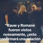 Captan a Rauw Alejandro con una modelo francesa llamada Romane