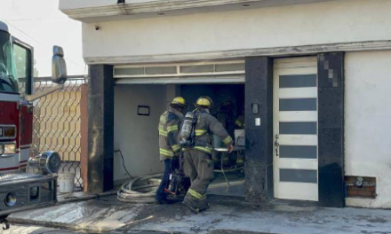 Saltillo arde en llamas cuarto de lavandería originado por cortocircuito