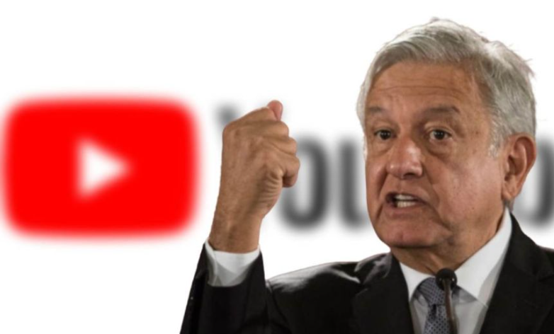 2024-02-26 (1) AMLO denuncia baja de YouTube, demanda, conferencia, Presidente, Plataforma