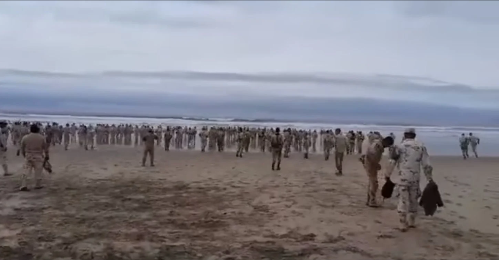 Cuerpo de militares encontrados