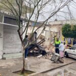 Derrumbe en puesto de gorditas deja tres heridos en el Centro de Torreón