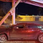 Choque bajo el influjo del alcohol: jóvenes músicos protagonizan aparatoso accidente en Torreón