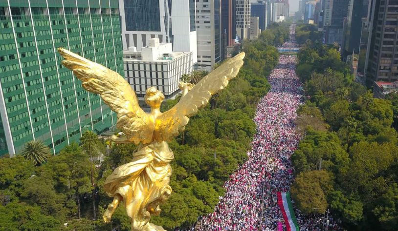 CNDH racistas marcha democracia