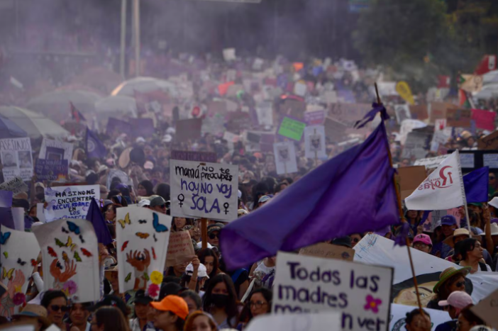 2024-03-09 Mexicanas conmemoran mujeres