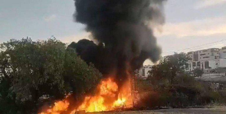 Huachicolero pierde la vida tras estallido